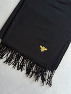 Bufanda Abeja en Negro