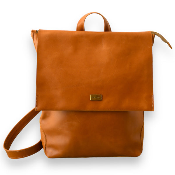 Mochila de Cuero Alerce Café
