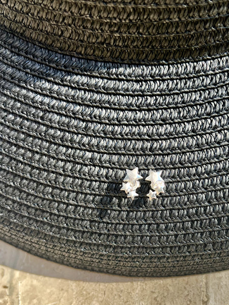 Aros Lía Estrellas Triada de Plata