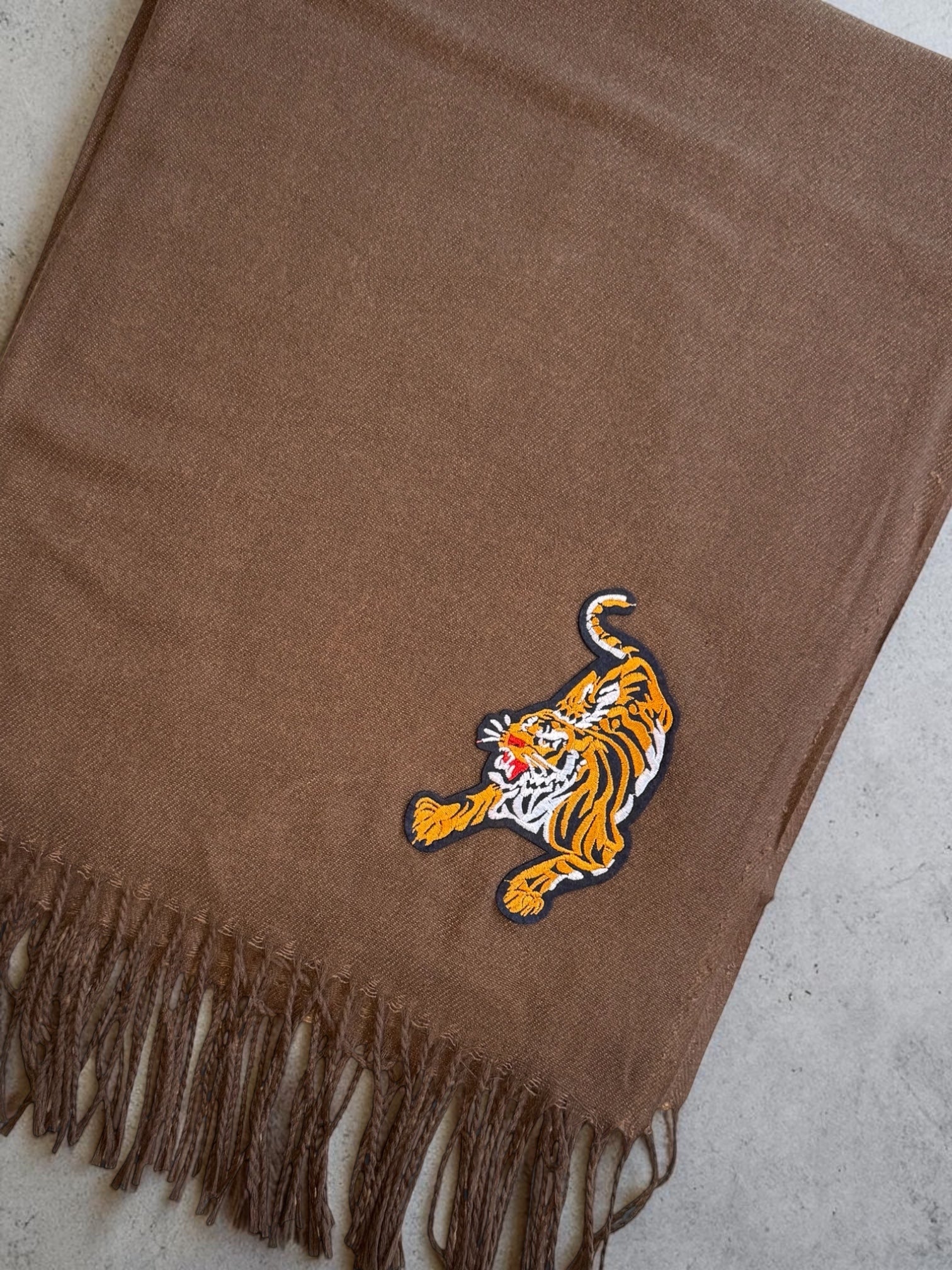 Bufanda Tigre en Café Chocolate