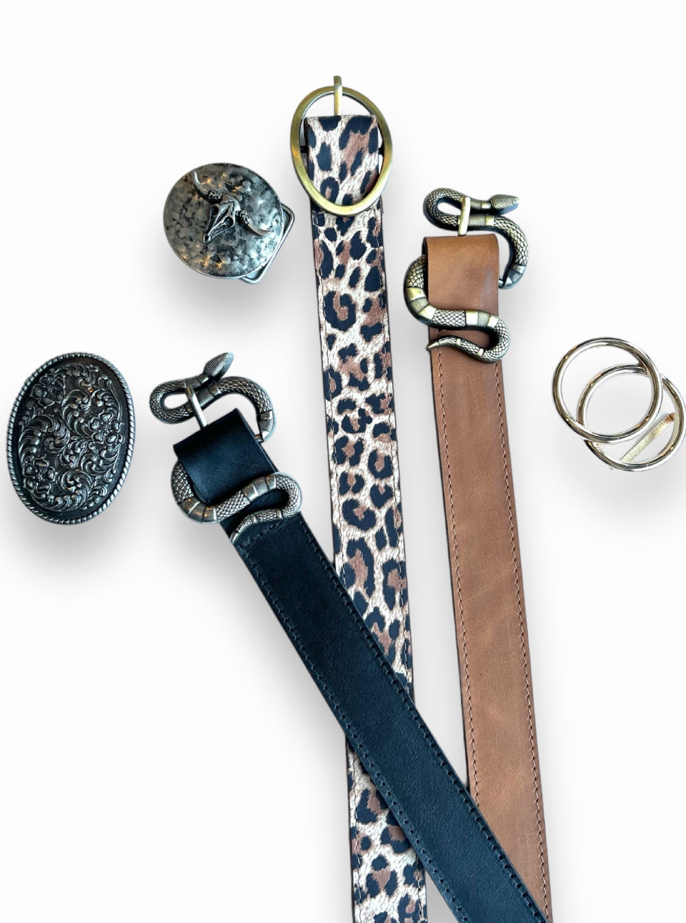 Correa de Cuero Animal Print