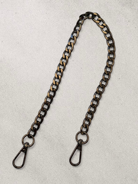 Cadena Metal Grafito 40 cms.