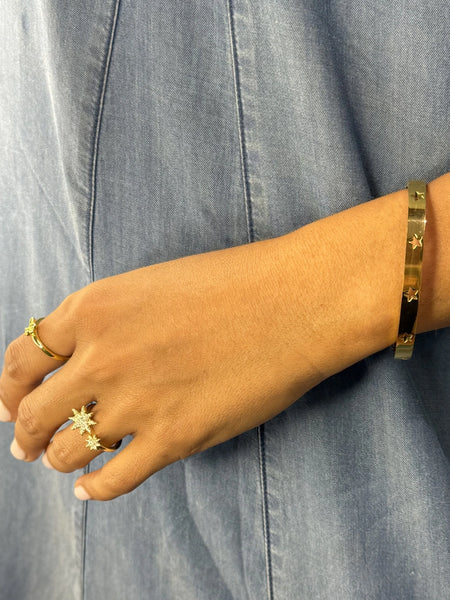 Esclava Estrellas Lumina Baño Oro