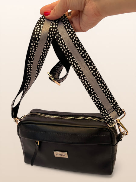 Strap Dots Negro Gris